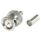 DAMAR & HAGEN BNC 50 Ω crimpkontakt, rak