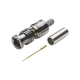 HICON BNC 0.4/1.9 75 Ω crimpkontakt, rak
