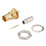 HICON BNC 0.6/2.8 75 Ω crimpkontakt hona, rak