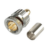 HICON BNC 1.6/7.3 75 Ω crimpkontakt hane, rak