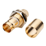 HICON BNC 1.6/7.3 75 Ω crimpkontakt hona, rak