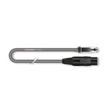 SC-Mercator CAT6 PUR Superflex patchkabel, HICON etherCON-kåpa, ena änden