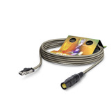 SC-Mercator CAT.7 PUR nätverkspatchkabel, RJ45/RJ45, HICON (kåpa i ena änden) [P7R1]