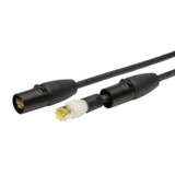 SC-Mercator CAT.7 PUR nätverkspatchkabel, RJ45/RJ45, NEUTRIK etherCON med avtagbar skyddshylsa