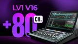 Waves eMotion LV1 v16 – nu med 80 kanaler för större live-produktioner