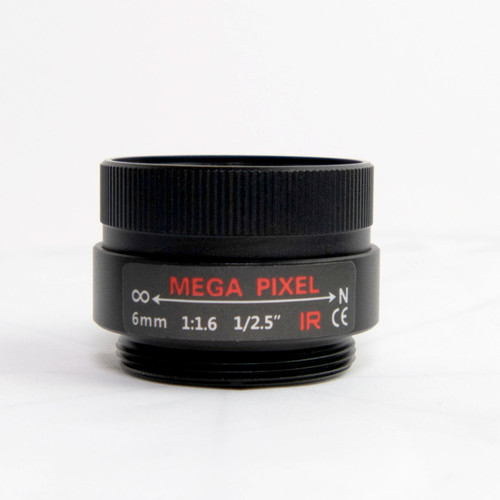 CS-6.0F, 6mm HD CS Mount Lens