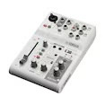 AG03MK2W, 3 ch live streaming mixer with USB audio I/F. Sofware bundled. White.