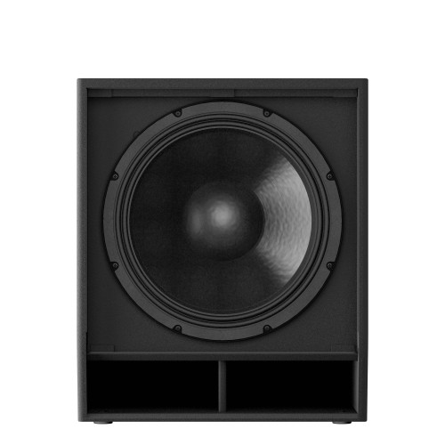 DXS18XLF-D, Powered 18" subwoofer with 4" Voice Coil. Dante version.