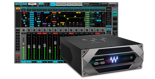 eMotion LV1 64-Channel Mixer + Axis Scope