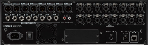 Yamaha TF-RACK baksida/anslutningspanel