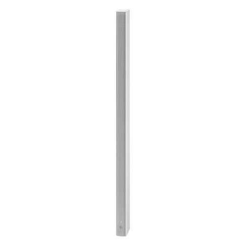 VXL1W-16P, Dante PoE powered speaker with 16 x 1.5" drivers. White. Single.