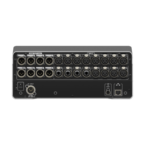 DM3S, Digital mixer, 16 + 1 ST, 2 FX Return. 6 AUX, 2 MTRX, 2 FX. Standard version (no Dante).