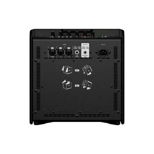 Yamaha STAGEPAS 200 BTR baksida/anslutningspanel