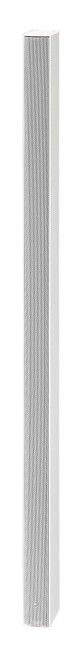 VXL1W-24-WR, Slim line array speaker with 24 x 1.5" drivers. White. Single. IP55 version.