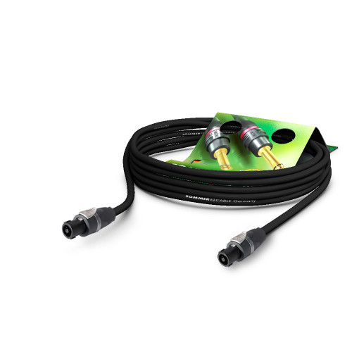 SC-Elephant Speaker cable, 4x4,0mm, Speakon, black, 2,50m