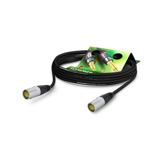 SC-Network cable CAT7 PUR, EtherCon (nickel), black, 5,00m