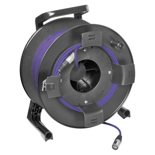 SC-Network cable CAT7 PUR, EtherCon, black, 70,00m on reel