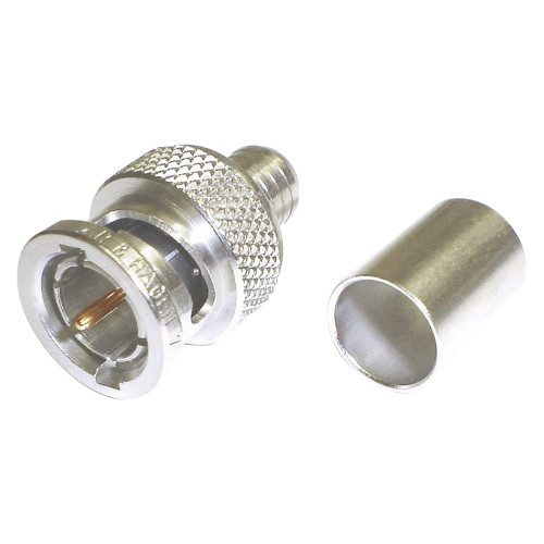 DAMAR & HAGEN BNC 75 Ω crimpkontakt, rak