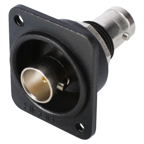 HICON BNC 75 Ω crimpkontakt hona, rak