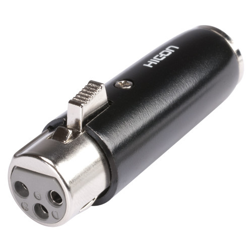 HICON XLR-adapter, XLR f > Mini XLR m 3-pol