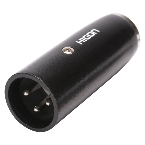 HICON XLR-adapter, XLR m > Mini XLR m 3-pol
