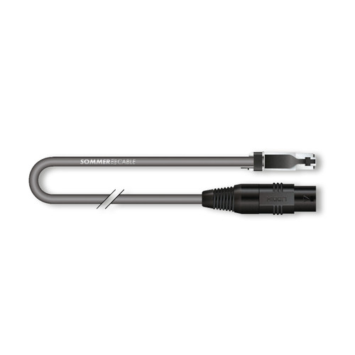 SC-Mercator CAT6 PUR Superflex patchkabel, HICON etherCON-kåpa, ena änden