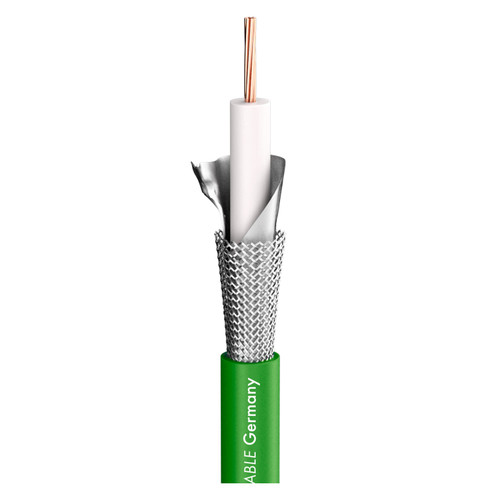 SC-Vector Plus RCB RG11/U 4K videokabel, 75 Ω, svart