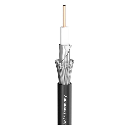 SC-Classic RG58 Low Loss koaxialkabel, 50 Ω, svart