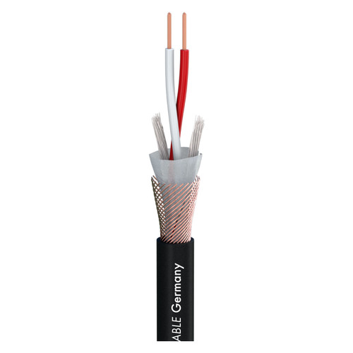 SC-Binary 234 AES/EBU MKII-kabel, 2×0,34 mm², FRNC, svart