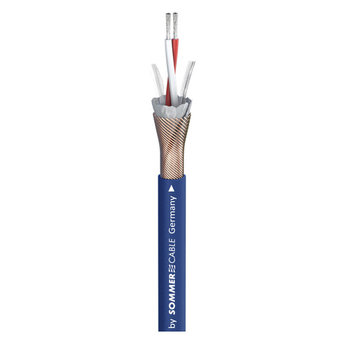 SC-Semicolon 2 AES/EBU-kabel, 2×0,22 mm², FRNC, blå