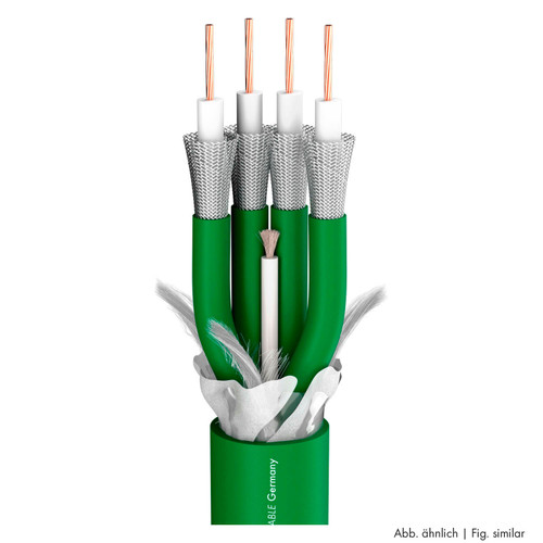 SC-Vector Plus 7 DZ videokabel 7×1,20 mm² (7-kanals koax), 75 Ω, PMB, 100 m