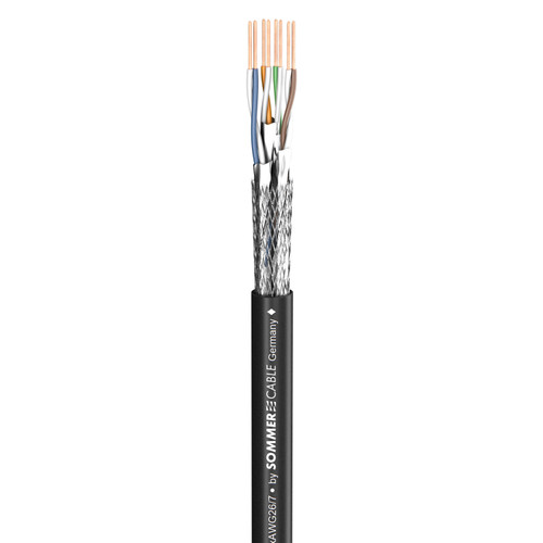 SC-Mercator CAT.6a Highflex nätverkskabel (PVC, AWG26)