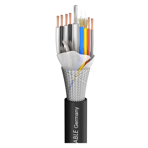 SC-Octopus Hybrid 224 PUR (fiber 2×9/125 + power 4×0,50 + control 2×0,22)