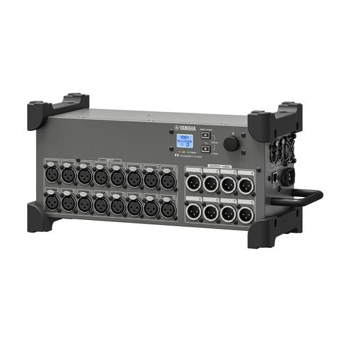 RUio1608SB-D, Stagebox-type I/O unit, 16 in / 8 out. Dante, 96 kHz.