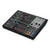 AG08BL, 8 ch live streaming mixer with USB audio I/F. Sofware bundled. Black.