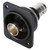HICON BNC 75 Ω crimpkontakt hona, rak