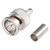 HICON BNC 0.6/2.8 75 Ω crimpkontakt hane, rak