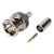 HICON BNC 0.66/3.2 75 Ω crimpkontakt hane, rak