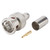 HICON BNC 1.2/5.0 75 Ω crimpkontakt hane, rak