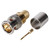 HICON BNC 1.6/7.3 75 Ω crimpkontakt hane, rak