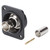 HICON BNC 75 Ω crimpkontakt hona, rak