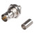 HICON BNC 75 Ω crimpkontakt hona, rak