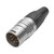 HICON XLR 5-pol hankontakt BASIC, kabel, guld