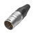 HICON XLR 5-pol hankontakt PRO+, kabel, nickel