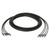 SC-Multicore Mercator 4 (4× CAT.7) nätverksmultikabel, 4× HIROSE RJ45