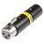 HICON adapter XLR 3-pol hona → hane med 20 dB dämpning