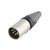 HICON XLR MARLIN kabelkontakt 5-pol hane, nickel