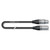 SC-Micro-Stage mikrofonkabel (2×0,14 mm²), NEUTRIK XLR 3-pol, hona → hane, färdig