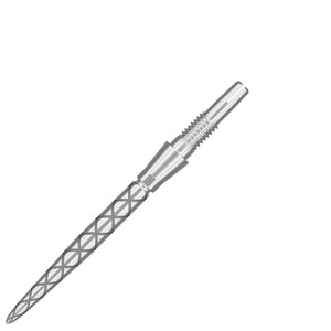 Swiss Storm Diamond Point Silver 26mm