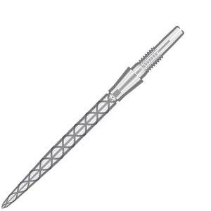 Swiss Storm Diamond Point Silver 30mm